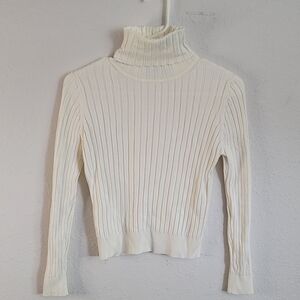Zara Ribbed Turtleneck - Large